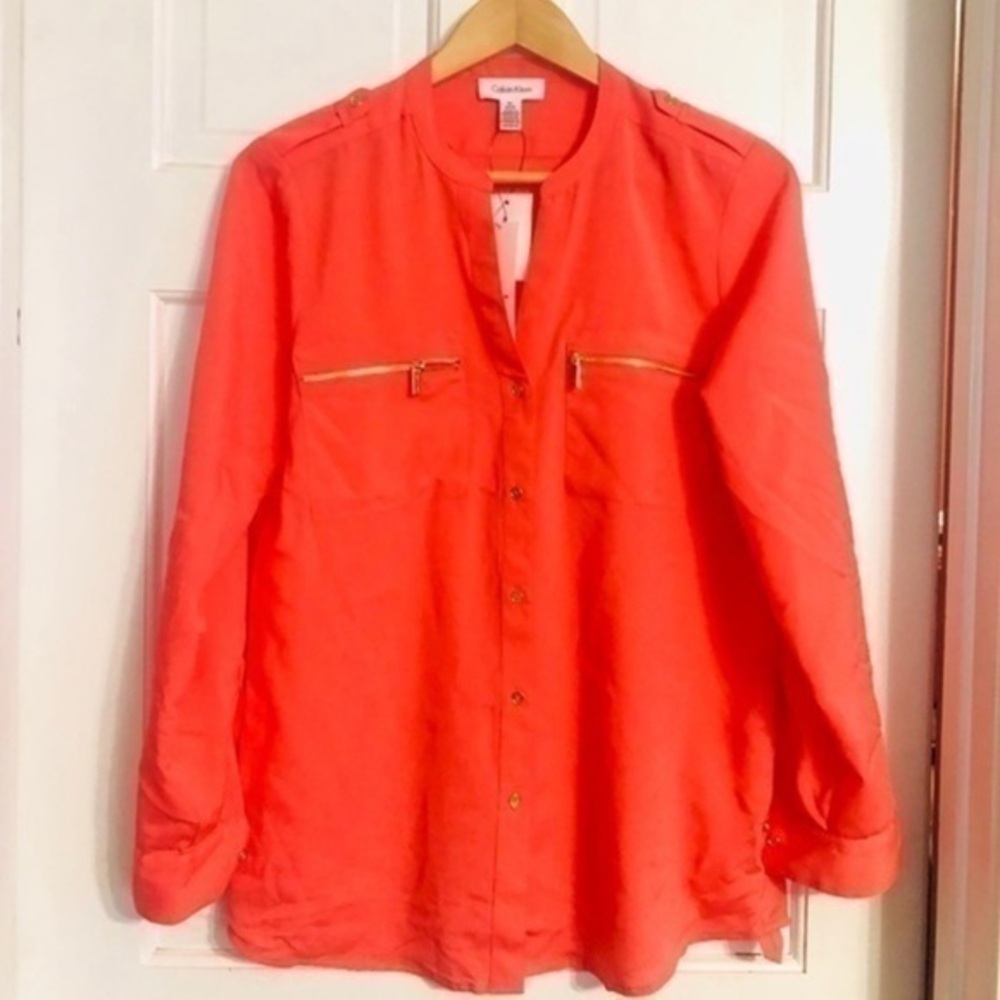Calvin Klein Women's Blouse NWT Sz M